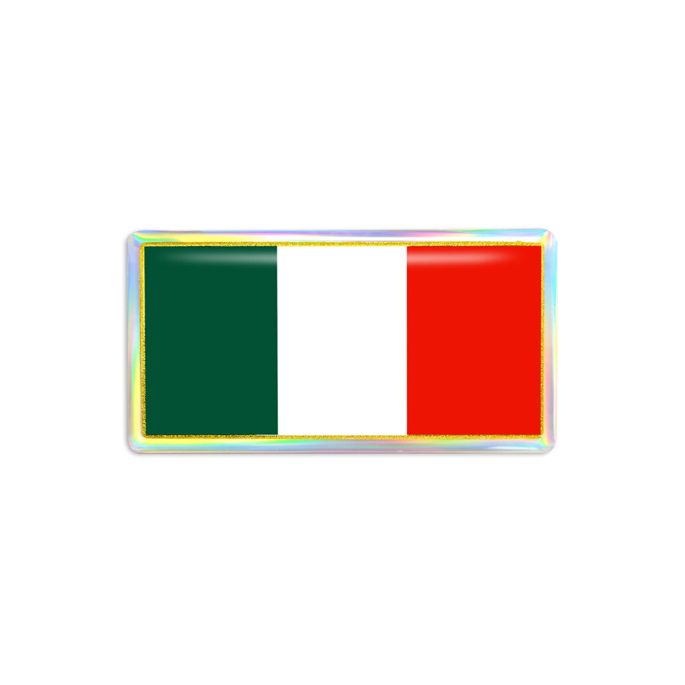 3D Sticker Bandiera Italia - Quattroerre