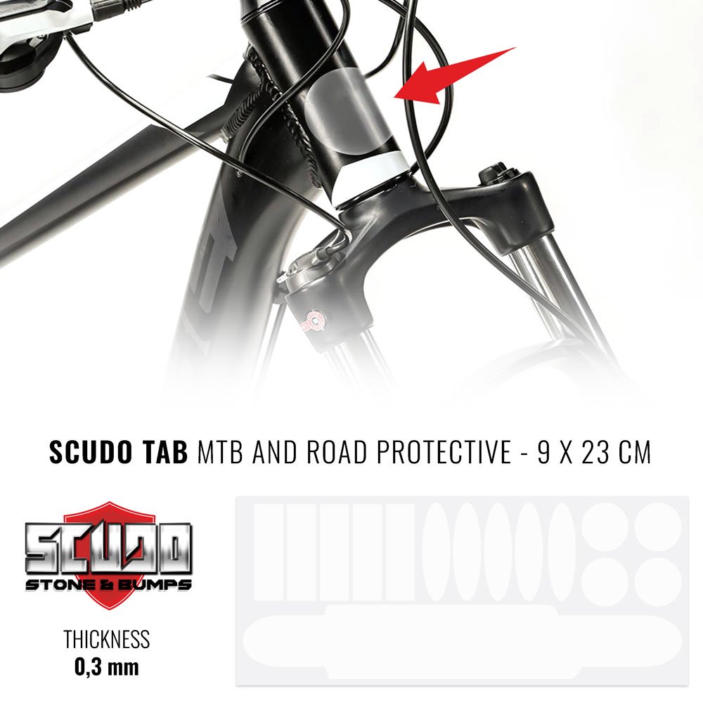 Trasparente 4R Quattroerre.it Quattroerre 5 x 150 cm Rotolo Nastro Adesivo Scudo Roll per Protezione Telaio Bicicletta Unisex Adulto 