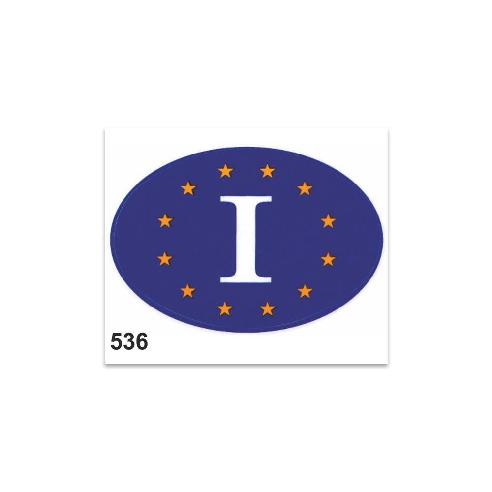 Adesivi Europei Euro 2020 Italia, 10 x 12 cm – Motorstile
