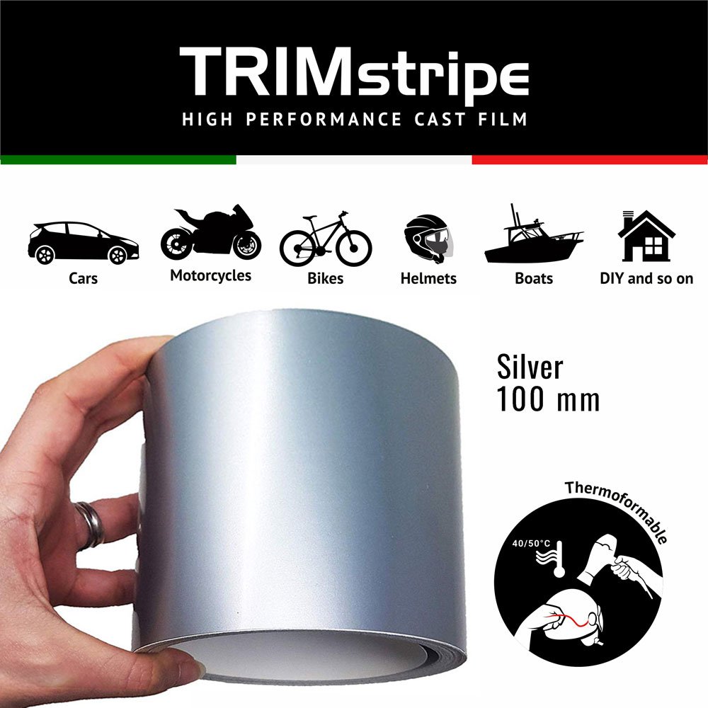 Stripes Strisce Adesive per Auto Bianco 5 mm x 10 mt 