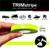 Bandes Adhésives 4R 3mm X 10m - Jaune Fluorescent - Vinyle Thermoformable Pour Voiture