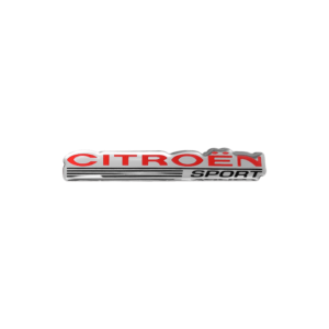 Citroen Sport Adesivo 3D Targhetta, 12 x 73 mm